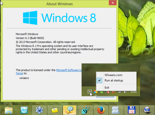 удалить кнопку пуск Windows 8.1