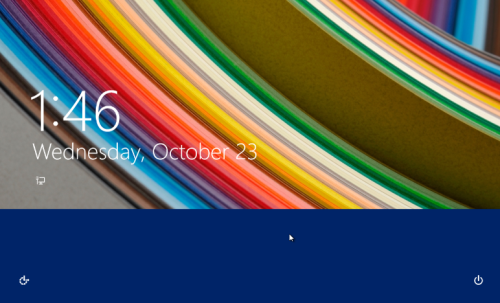 Как сменить фон и цвета экрана блокировки по умолчанию в Windows 8.1