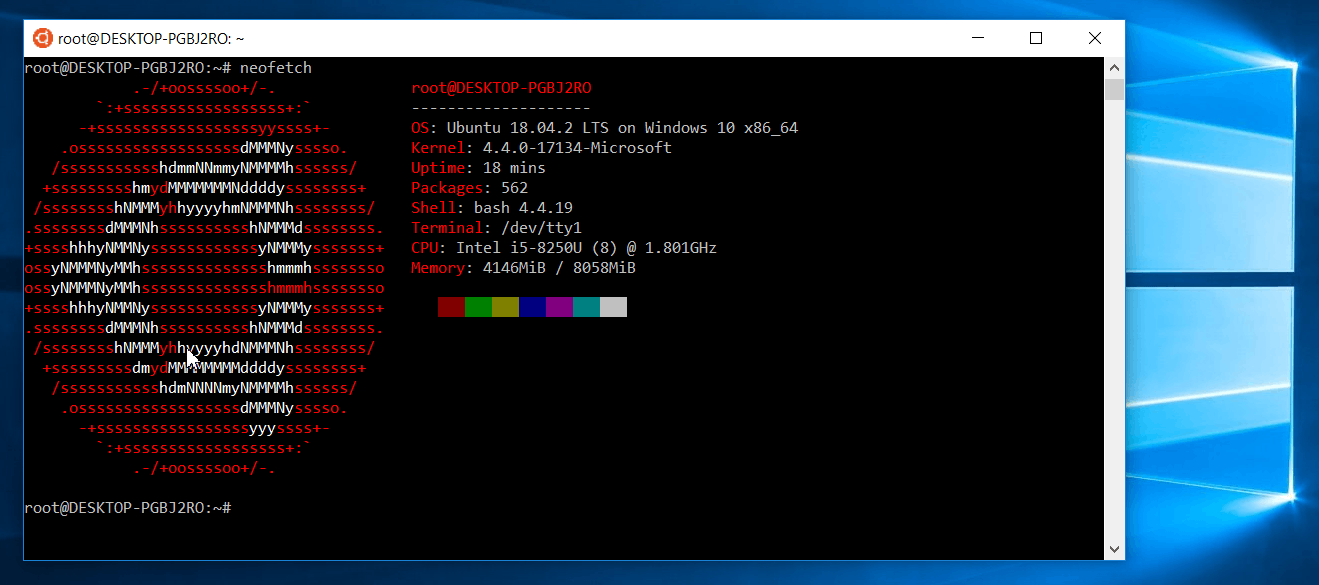 Перезагрузка linux в wsl2