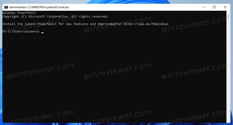 Windows 11 открыть PowerShell от имени администратора