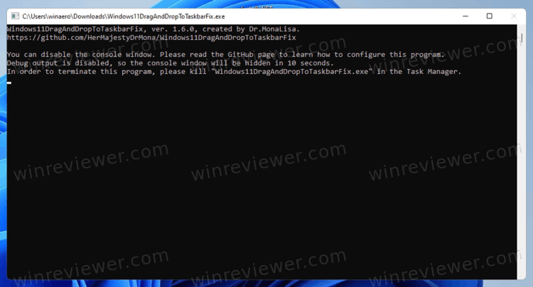Запустите приложения для перетаскивания файлов на панель задач в Windows 11