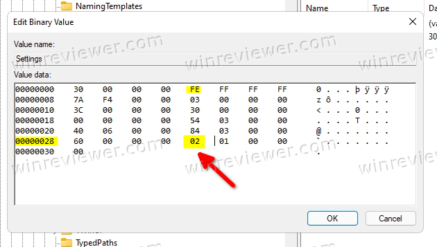 Windows 11 отображать значки области уведомлений в две строки