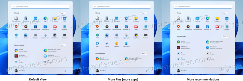 Windows 11 закрепленные приложения в меню Пуск