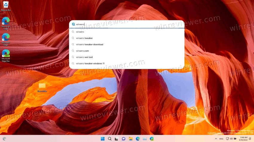 поиск на рабочем столе  Windows 11